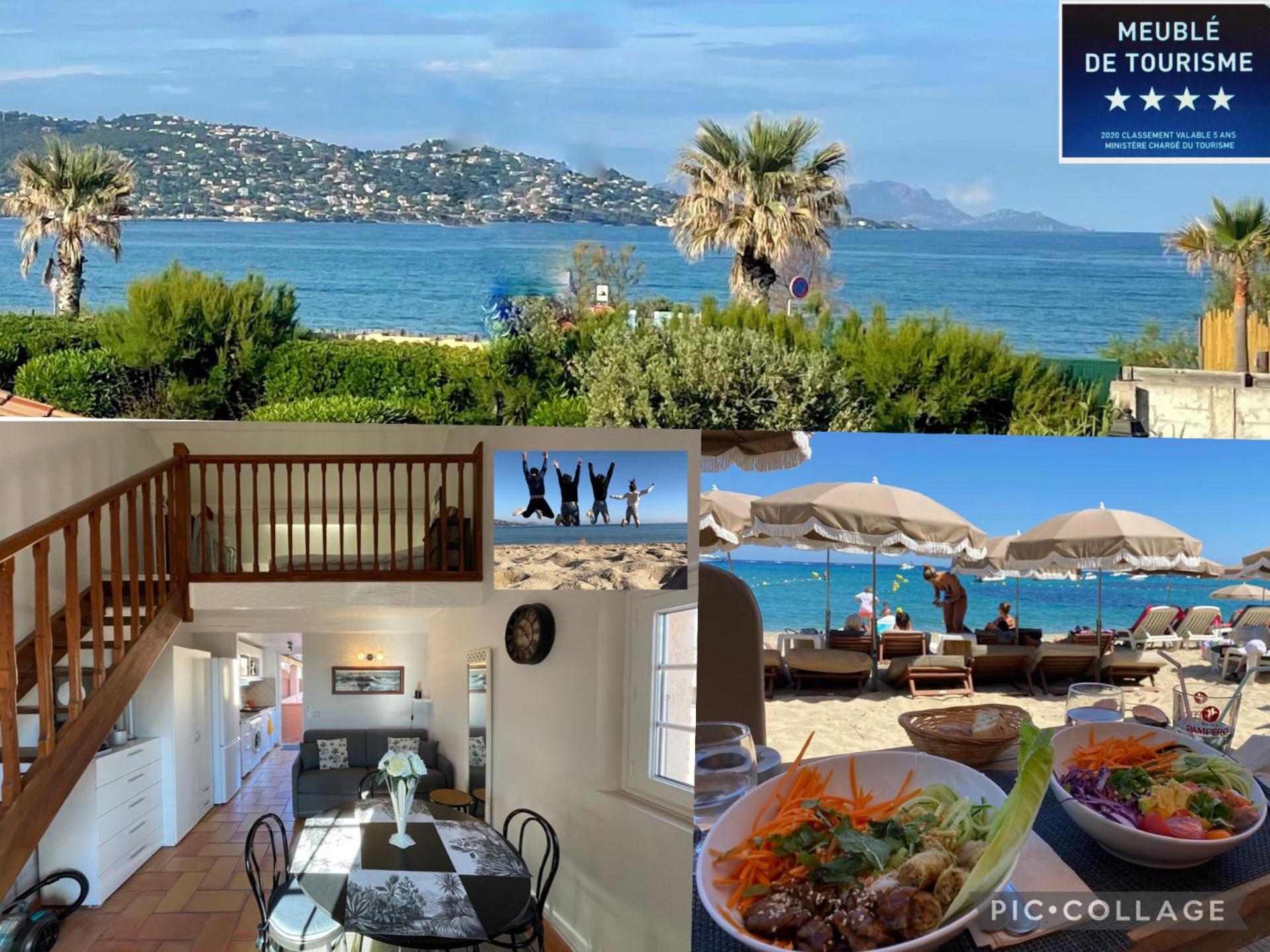 Sainte Maxime France 4 Etoiles Front De Mer Plage De La Nartelle 外观 照片
